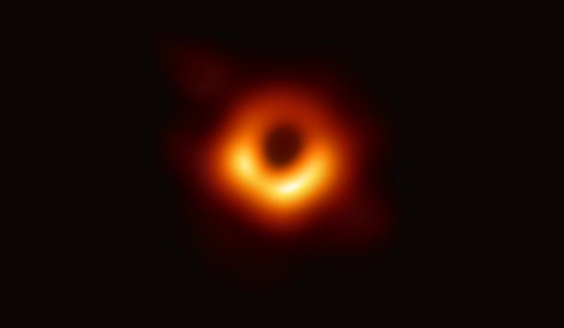 First image of the black hole M87 star captured by the Event Horizon Telescope