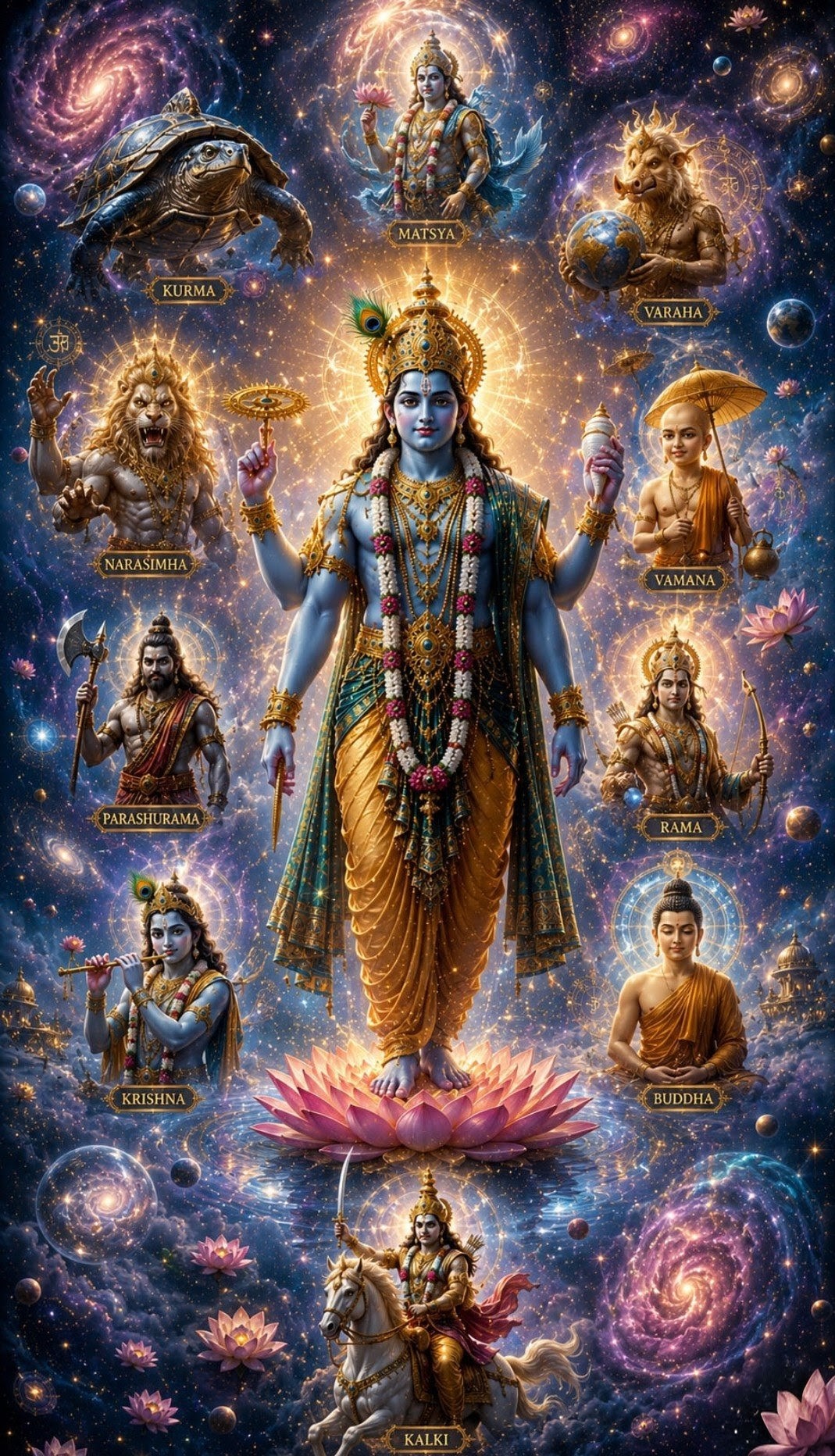 Krishna avatars